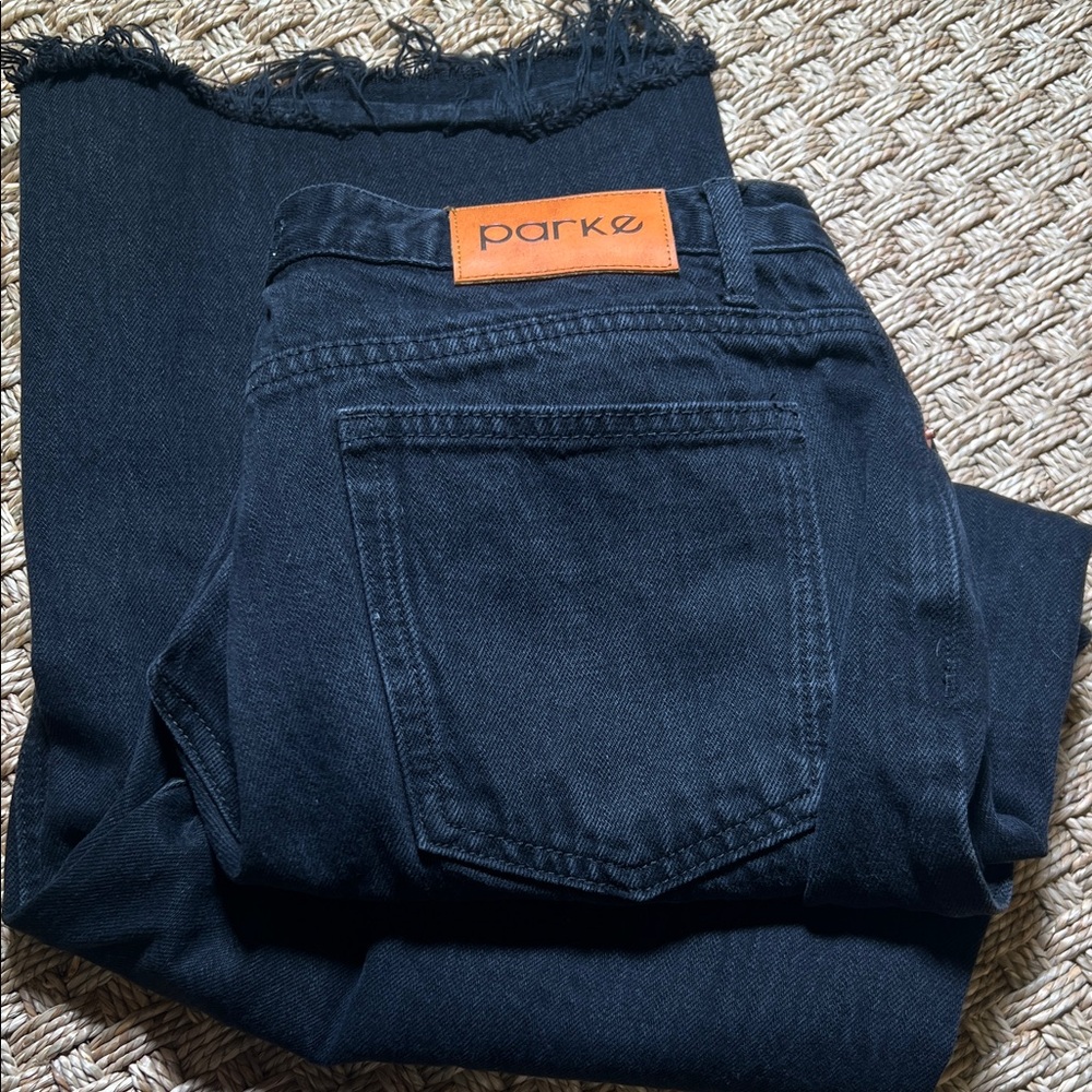 Parke Black Denim Jeans